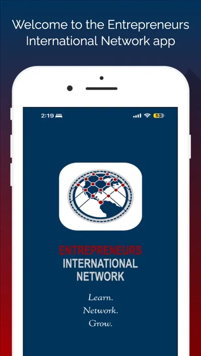 Capturas de pantalla de Entrepreneurs INTL. Network