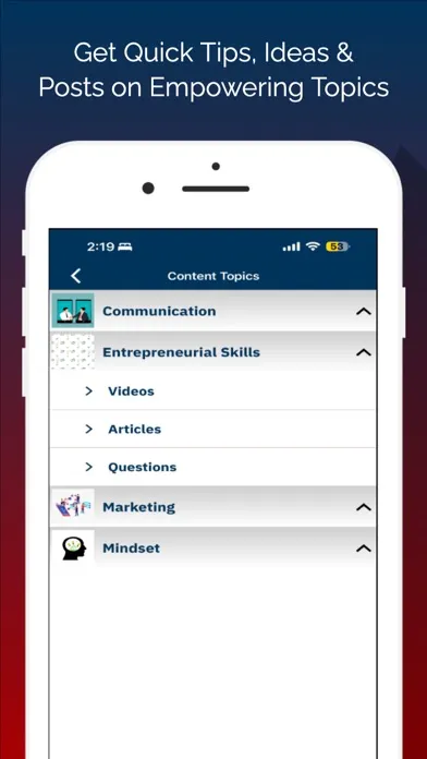 Capturas de pantalla de Entrepreneurs INTL. Network