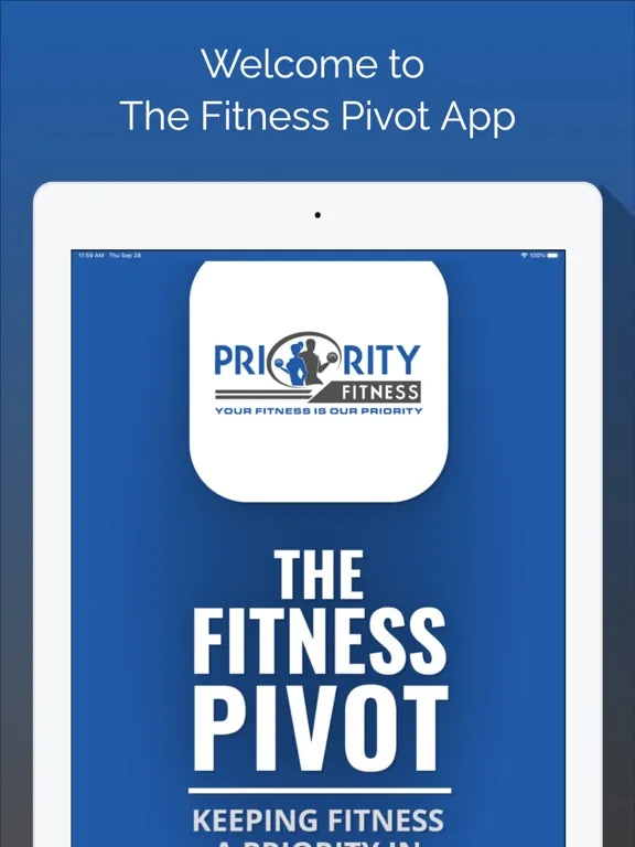 Capturas de tela do The Fitness Pivot iPad 