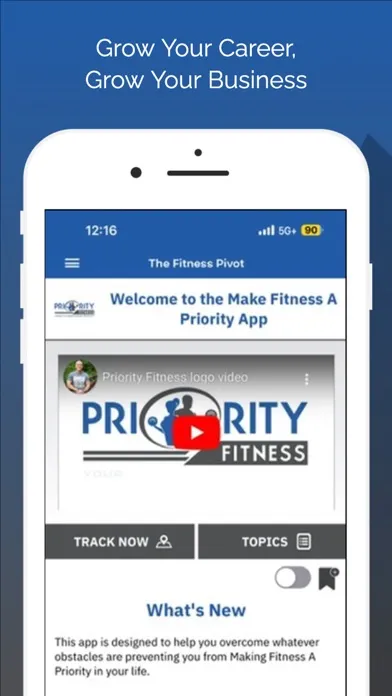 Capturas de tela do The Fitness Pivot
