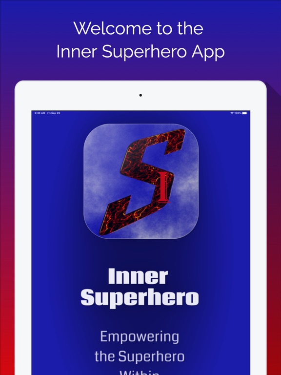 Zrzuty ekranu Inner Superhero iPad 