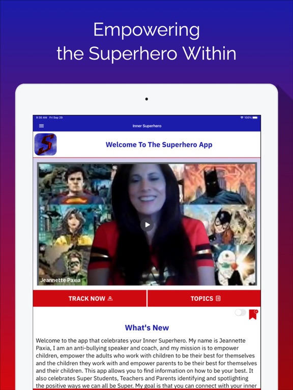 Zrzuty ekranu Inner Superhero iPad 