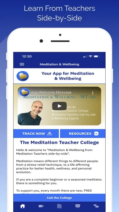 Screenshot di IntrAnaut Meditation