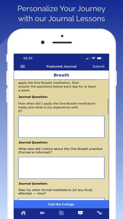 Screenshot di IntrAnaut Meditation
