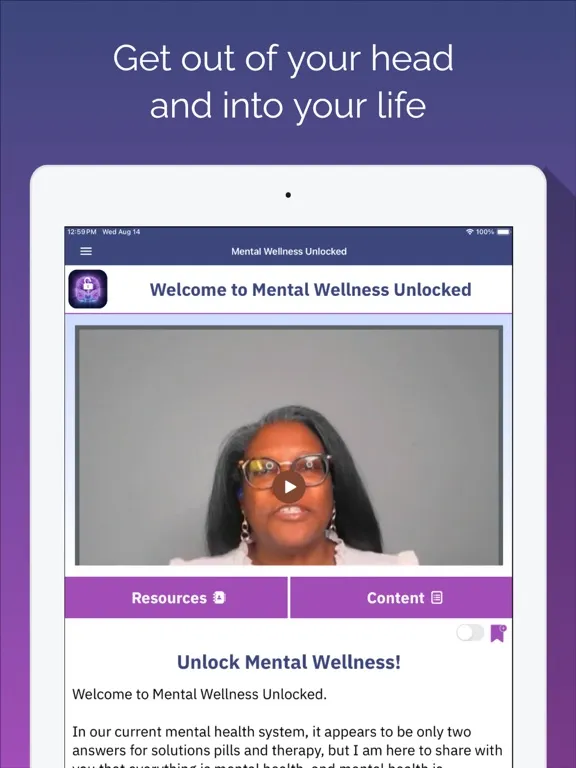 Screenshot di Mental Wellness Unlocked iPad 