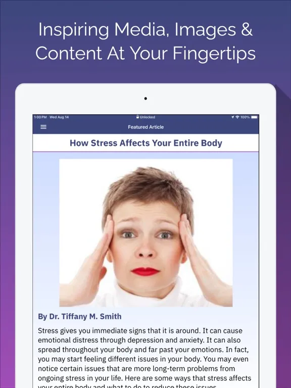 Screenshot di Mental Wellness Unlocked iPad 