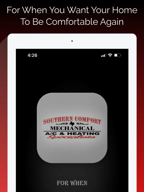 Southern Comfort Mech HVAC iPad  スクリーンショット