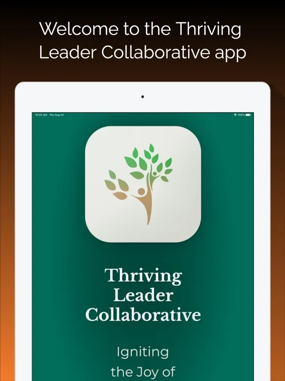 Capturas de tela do Thriving Leader Collaborative iPad 