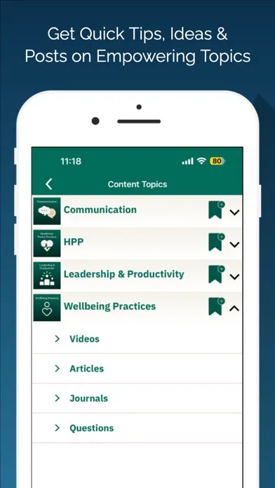 Capturas de tela do Thriving Leader Collaborative