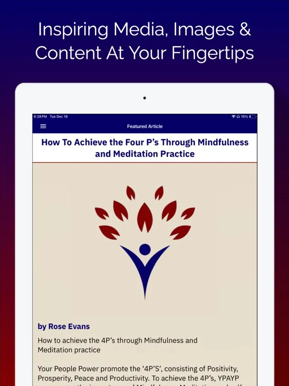 Capturas de tela do Wise Growth Coaching iPad 