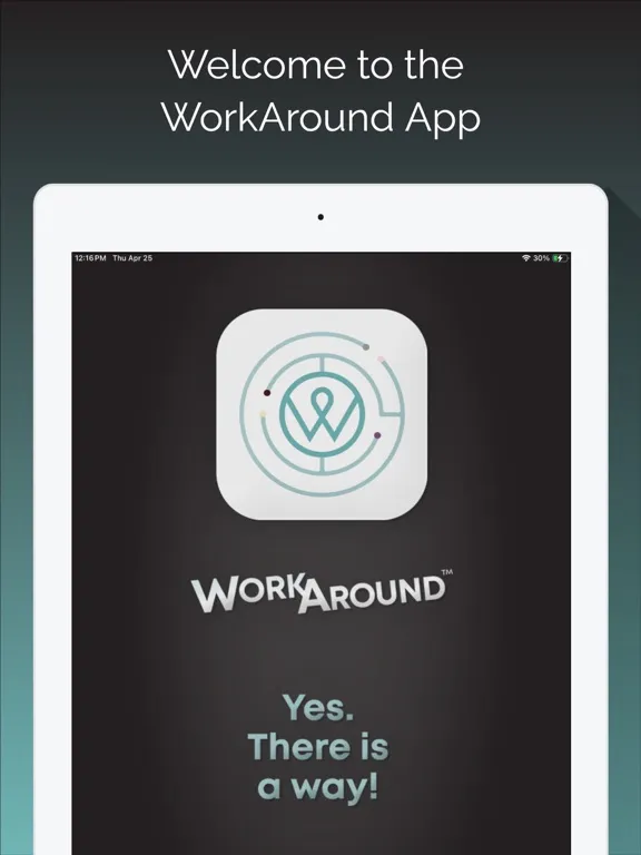 WorkAround App iPad  スクリーンショット