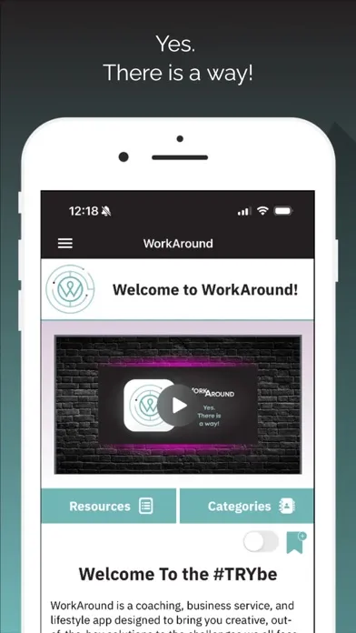 WorkAround App スクリーンショット