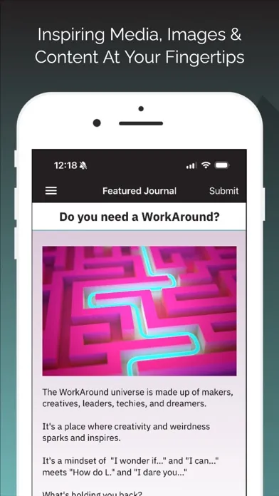 WorkAround App スクリーンショット