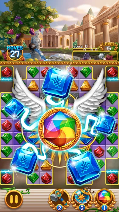 Скриншоты Jewel Athena: Match3 Puzzle