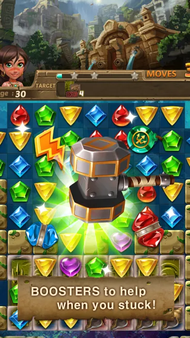 تصاویر Jewels Atlantis: Puzzle game