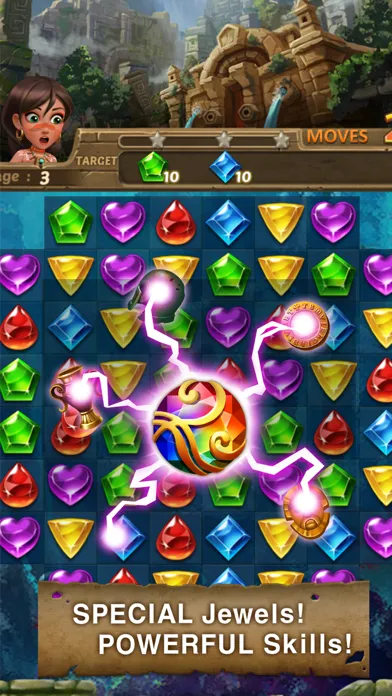 تصاویر Jewels Atlantis: Puzzle game