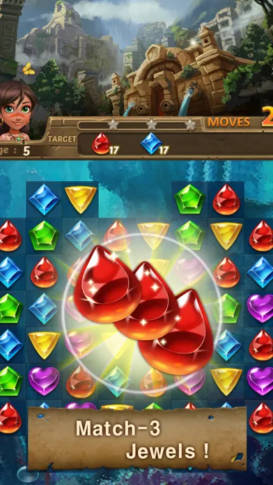 تصاویر Jewels Atlantis: Puzzle game