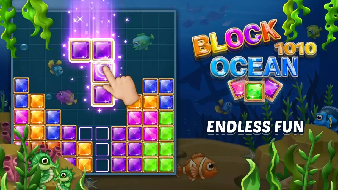 Block Ocean Puzzle 1010 : GOAT应用截图