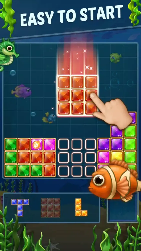 Block Ocean Puzzle 1010 : GOAT应用截图