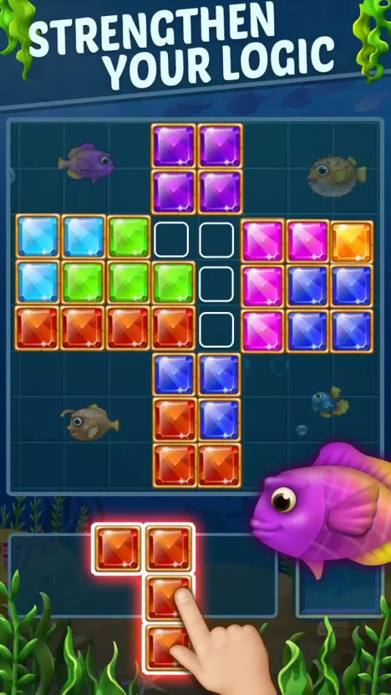 Block Ocean Puzzle 1010 : GOAT应用截图