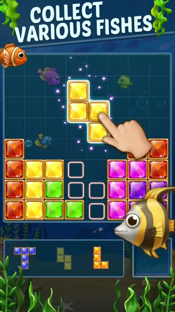 Block Ocean Puzzle 1010 : GOAT应用截图