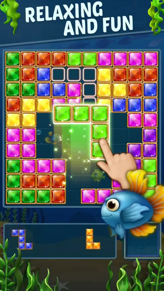 Block Ocean Puzzle 1010 : GOAT应用截图