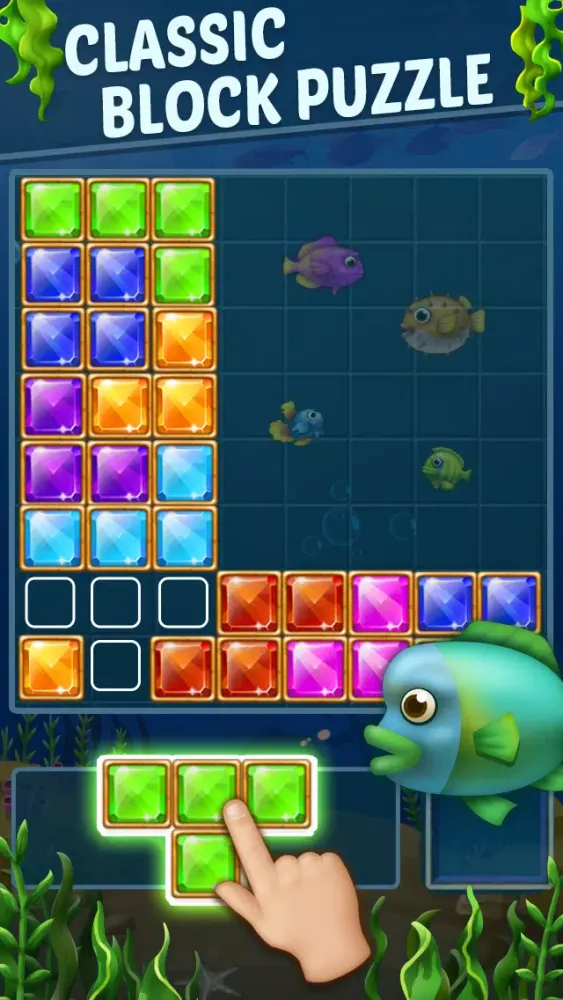 Block Ocean Puzzle 1010 : GOAT应用截图