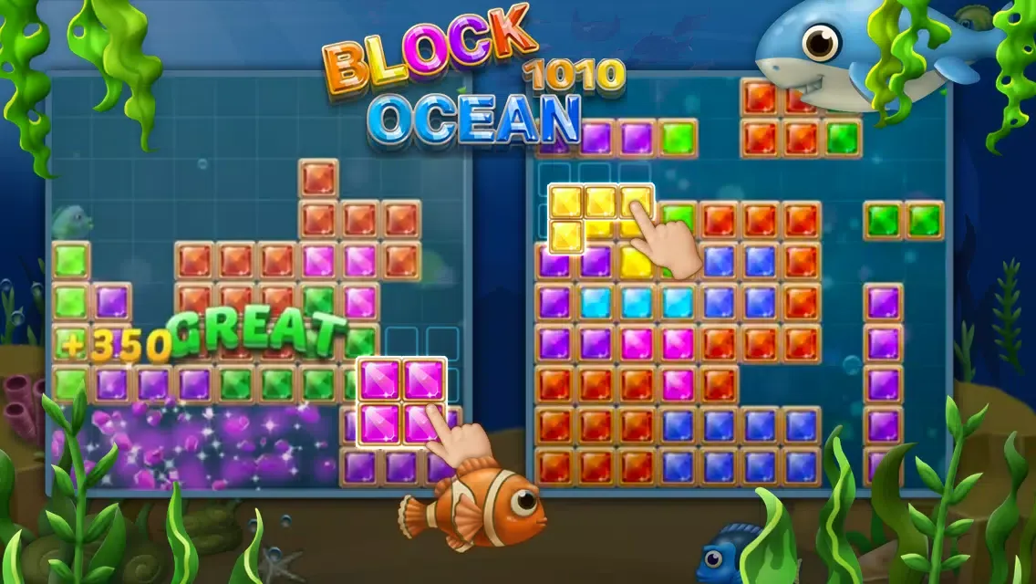 Block Ocean Puzzle 1010 : GOAT应用截图