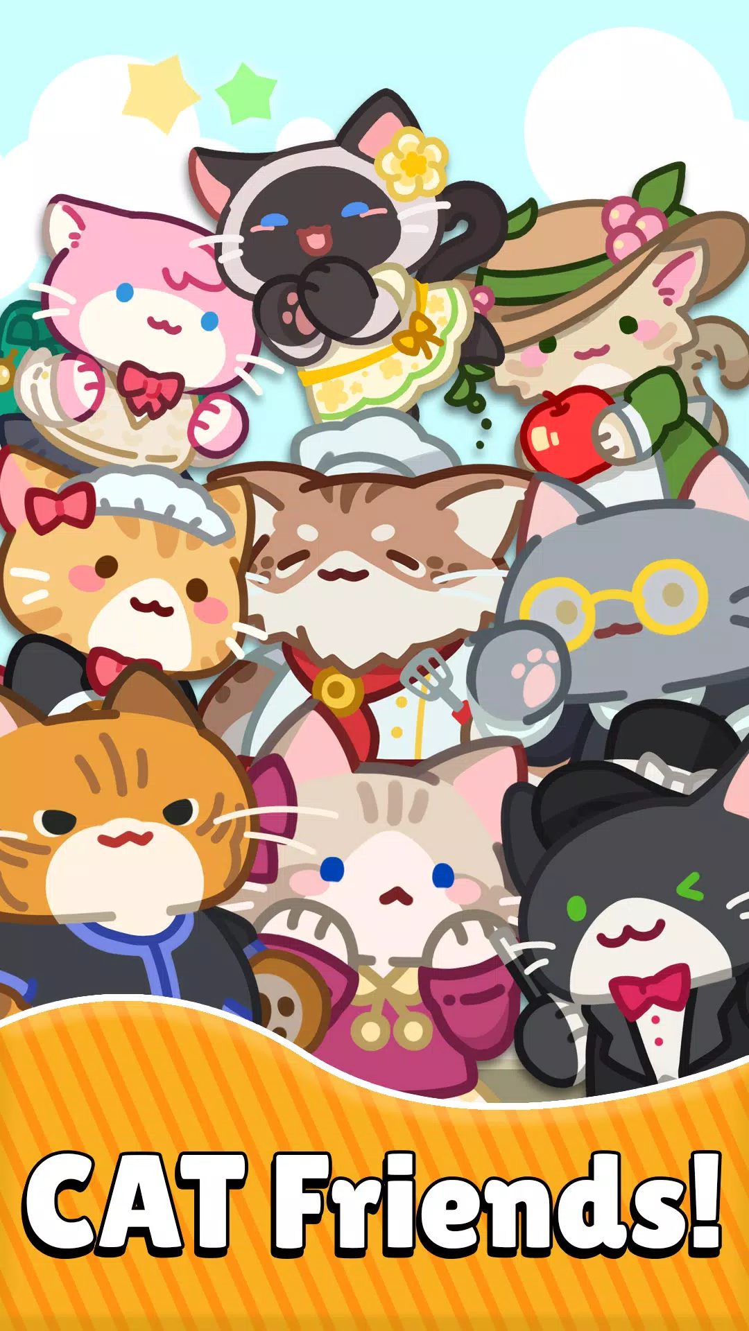 Merge Meow Cafe : Coffee cat Screenshots