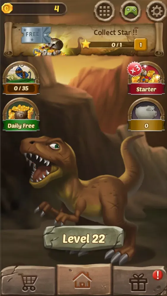 Jewels Dino Age Screenshots