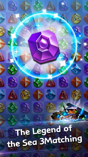 Jewel Kraken: Match 3 Blast Ekran Görüntüleri