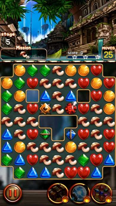 Capturas de tela do Jewel Ruins: Match3 Puzzle