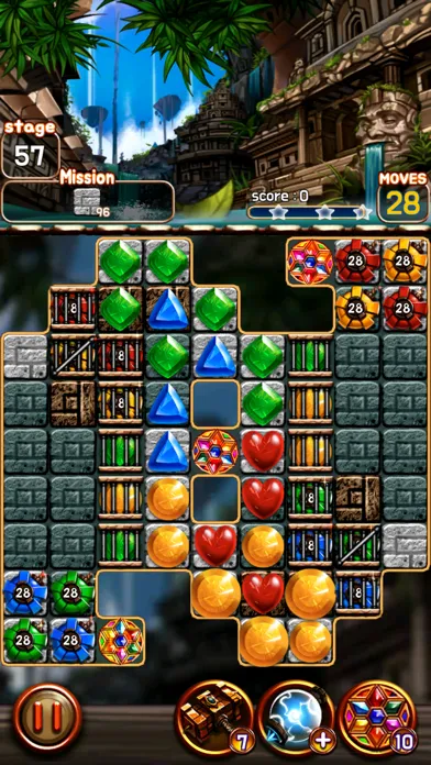 Capturas de tela do Jewel Ruins: Match3 Puzzle
