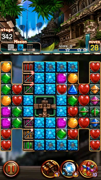 Capturas de tela do Jewel Ruins: Match3 Puzzle