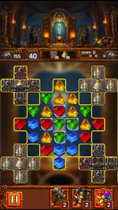 Скриншоты Jewel Sword: Match3 puzzle