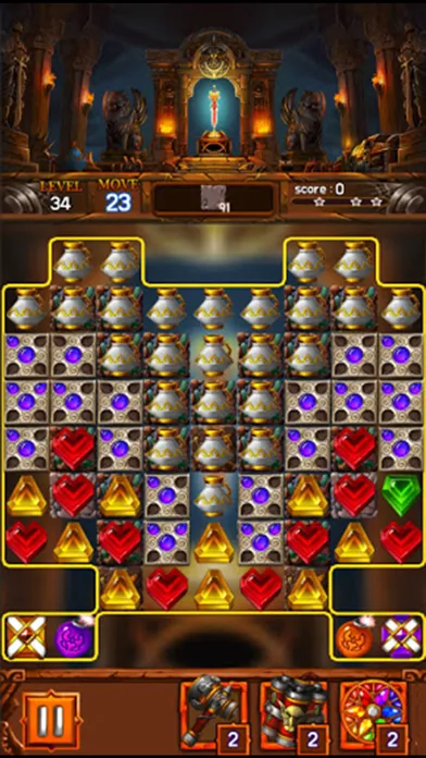 Скриншоты Jewel Sword: Match3 puzzle