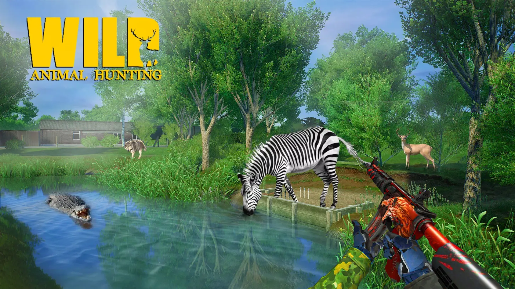 Tangkapan layar Wild Animal Hunting Games