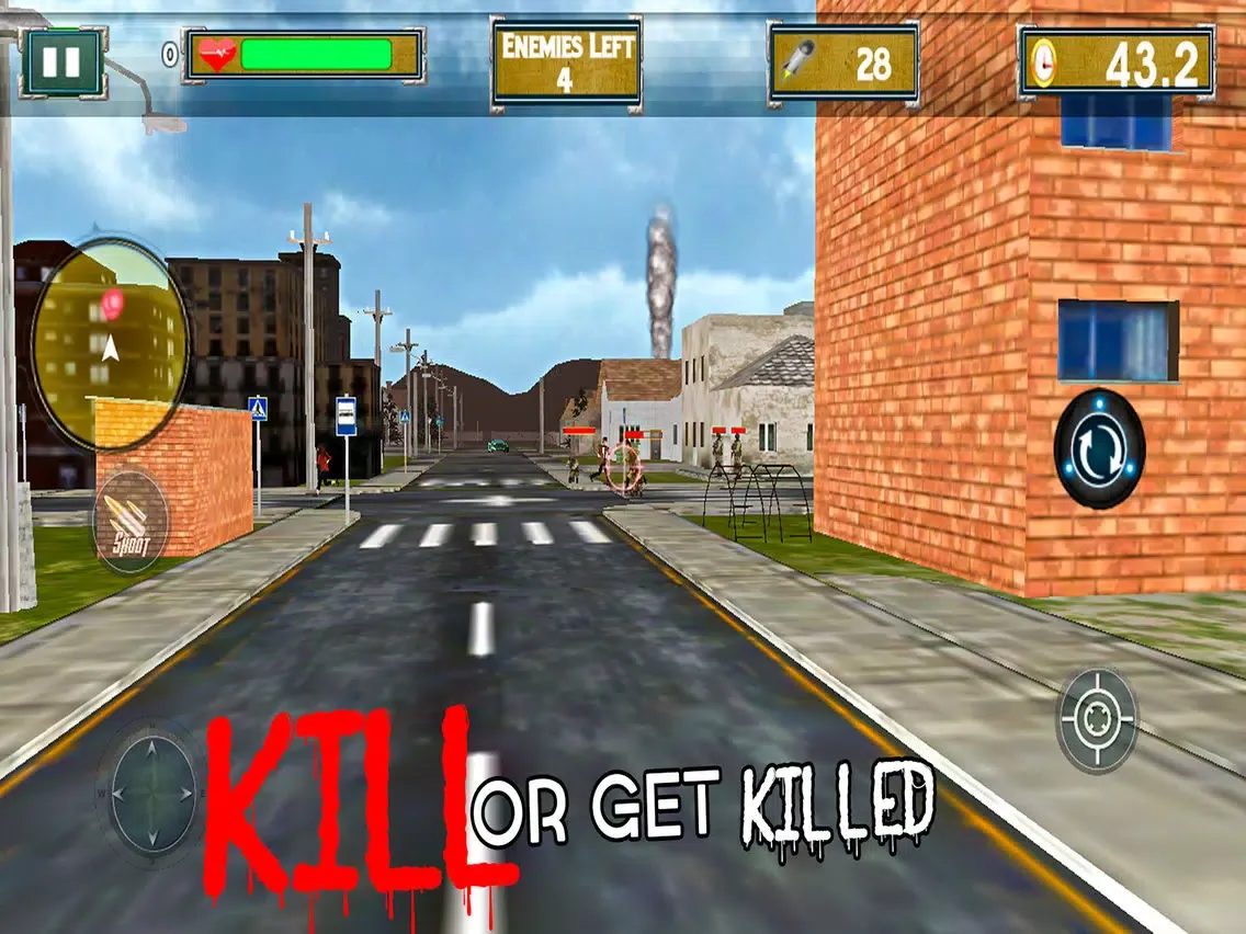 Army Combat Snipper Killer Pro iPad स्क्रीनशॉट