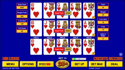ภาพหน้าจอของ Video Poker ™ - Classic Games