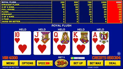 ภาพหน้าจอของ Video Poker ™ - Classic Games
