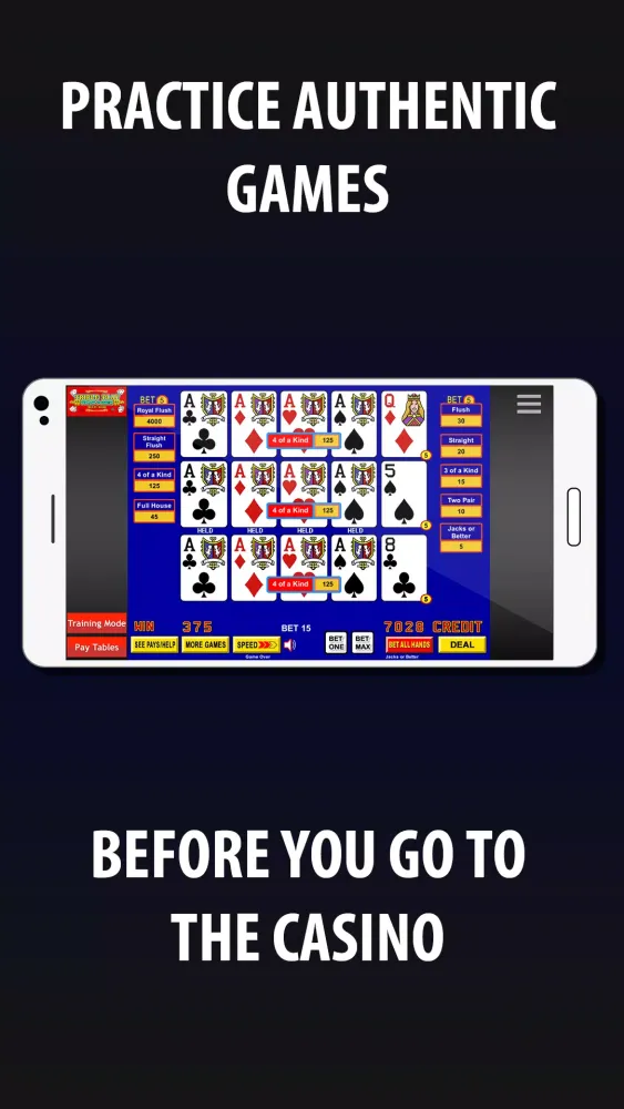 Скриншоты VideoPoker.com Mobile - Video