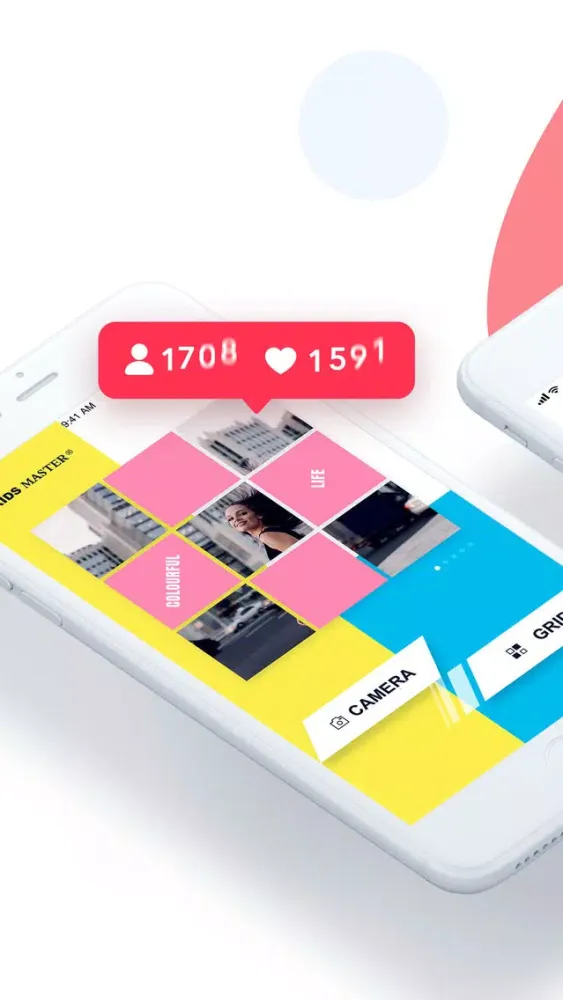 Zrzuty ekranu Get Magic Likes Grids for Pics