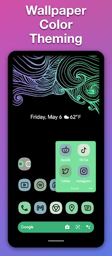 Action Launcher: Pixel Edition スクリーンショット