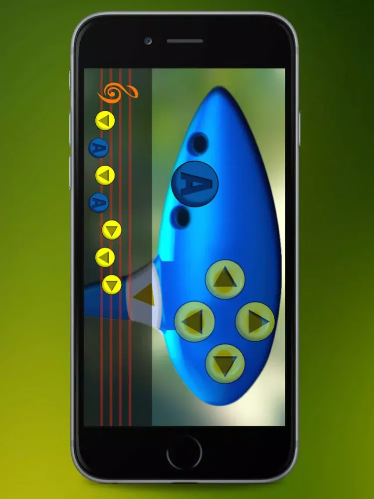 Tangkapan layar Ocarina of Time iPad 