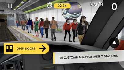 Capturas de pantalla de Metro Go: World Rails Ride