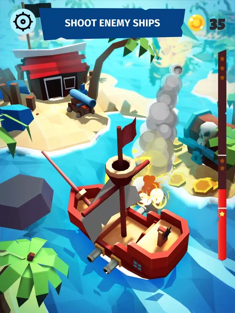 Captures d'écran de Pirate Sea Kings: Ship Voyage iPad 