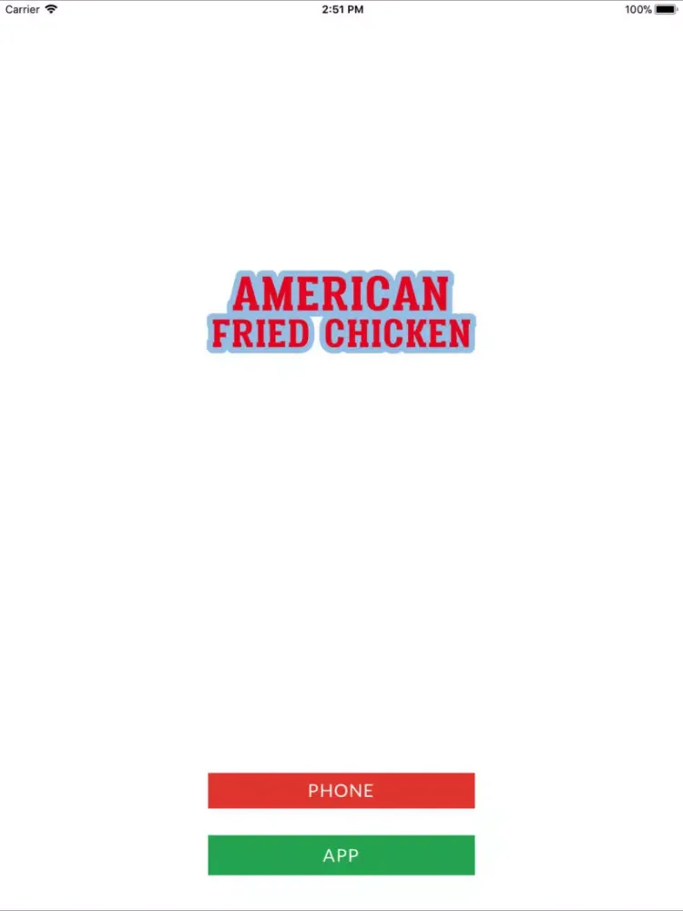 Capturas de pantalla de American Fried Chicken iPad 
