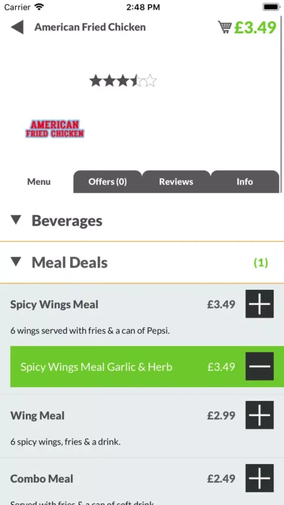 Capturas de pantalla de American Fried Chicken