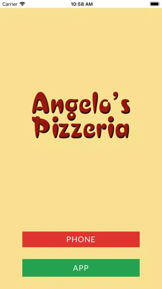 Angelos Pizza سکرین شاٹس