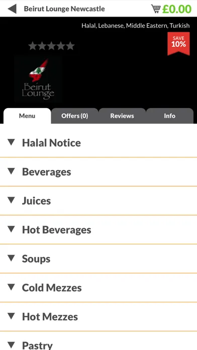 Beirut Lounge Newcastle Screenshots